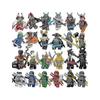 Set de 48 Mini Figurines Ninjago, Jouets Figurines d'Action pour Enfants, Cadeaux d'Anniversaire pour Garçons, Filles et Collectionneurs Adultes