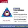 CNC Lathe Double-Sided TNMG160404/08 Triangular Insert for OD/ID Clamping