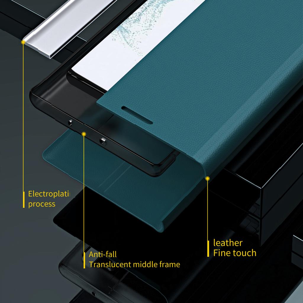 For Samsung Galaxy M55 5G/C55 5G/F55 5G Case Stand Shockproof Leather Phone Cover