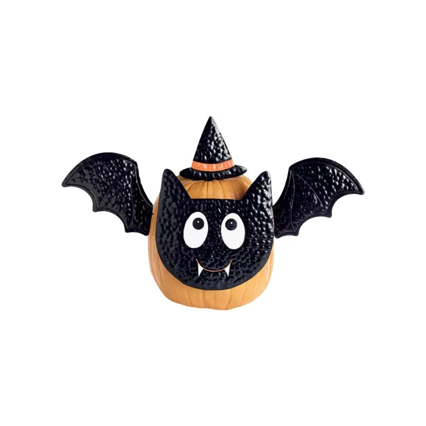 

Halloween Decoration - On Pumpkin - On The Pumpkin Body - Halloween Resin Decoration For Tabletop, 5.12 Inches, Resin Pumpkin One Size