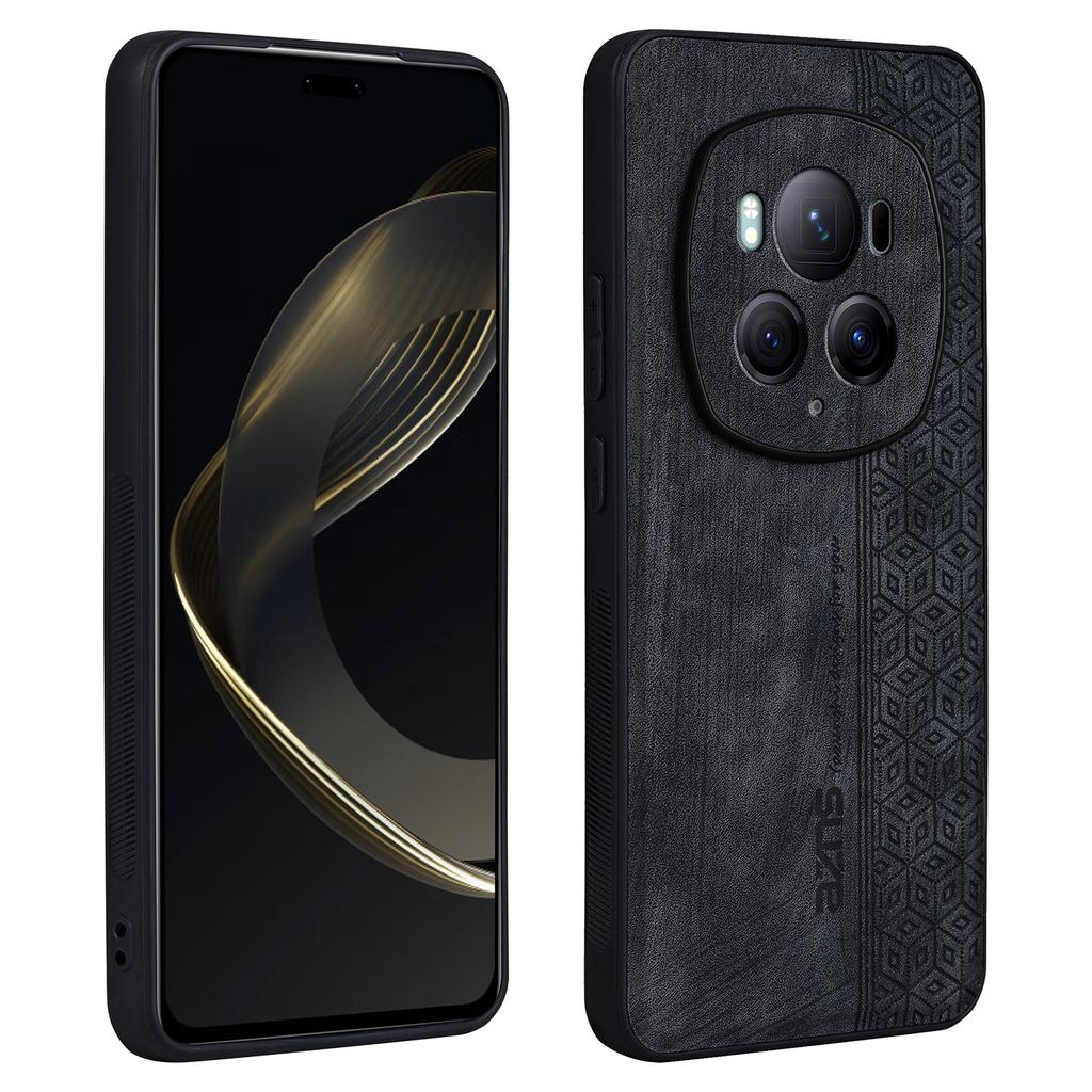 AZNS Etui do Honor Magic6 Pro 5G Pokryte Skórą PU TPU Odporne na Zarysowania Pokrowiec na Telefon