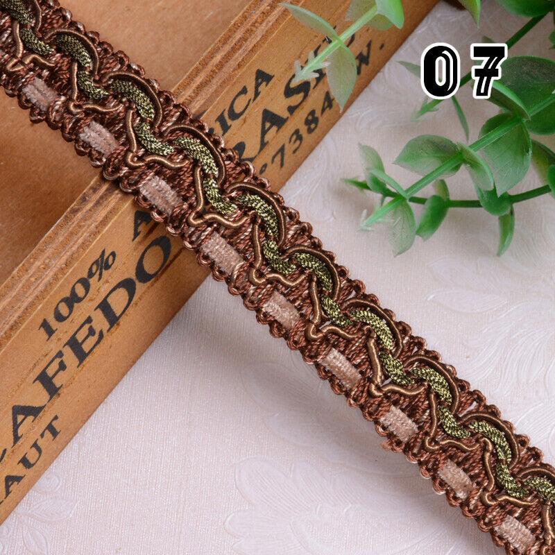 

14M Lace Trim Ribbon Bordered Curtain Accessories for Sofa Pillow Fringe Diy Craft Dress Stage Garment Decor 14m