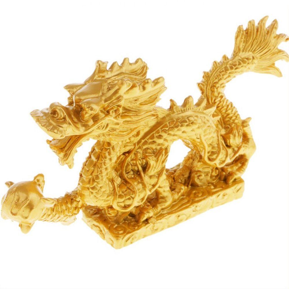 Schreibtisch-Dekoration Drachen-Ornamente Kunsttiere Skulptur Schreibtisch-Ornament Drachen-Tierkreiszeichen-Statue Geschenk