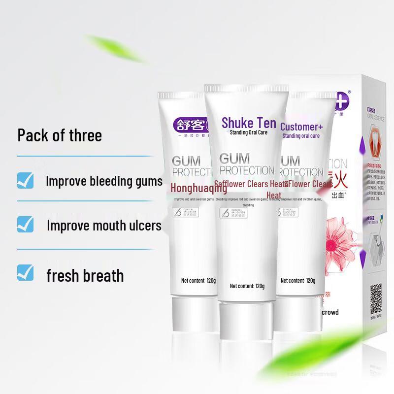 Saky Safflower Anti-Inflammatory Toothpaste