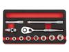 Kyoto Tool Socket Wrench Inch TB312BA (KTC) 9.5 Sq. [12-Piece] Set, Size, Hex,