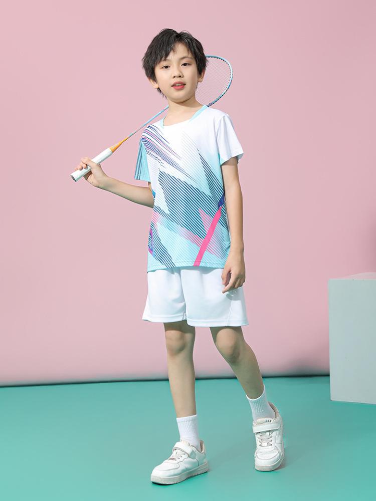Children's Badminton Clothing, Table Tennis Clothing, Tennis Clothing Set, Boys' Sportswear, Girls' Quick-drying Training Clothing, Men's