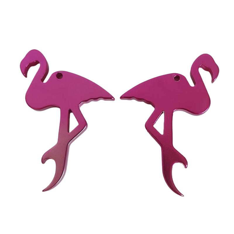 

Flamingo Bottle Opener Funny Gifts Flamingo Shape Beer Openers Tools Creative Wedding Favors For Guest Bar Decoration Gadgets 1Pcs