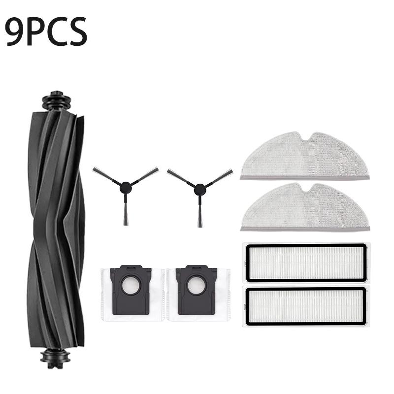 Compatible For Dreame Mova S10 Plus / Trouver S10 Plus / Spare Parts Main Side Brush Filter Mop Cloth Dust Bag Accessories