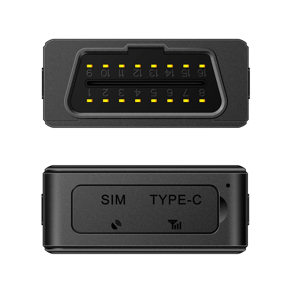 Jimi VL512 Mini OBD GPS Tracker With On-Board Diagnostics Real-time Tracking Multiple Alerts Driver Behaviors Locator Free APP