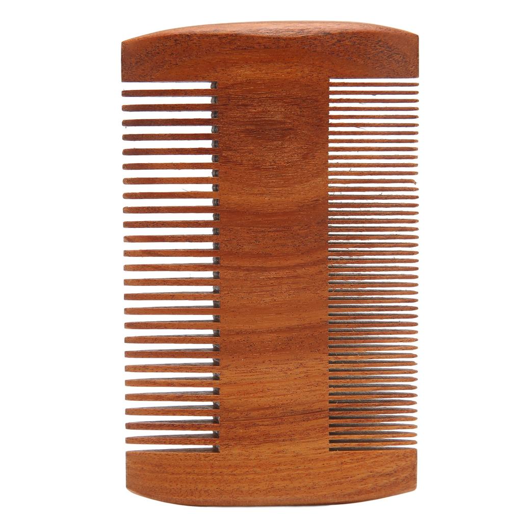 Lice Comb Australian Rosewood Double Sided Beard Potable Comb Fine Toothed Grate Comb
