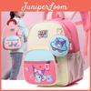 Childrens Cartoon Backpack With Lightweight Nylon Material For School And Kindergarten Use