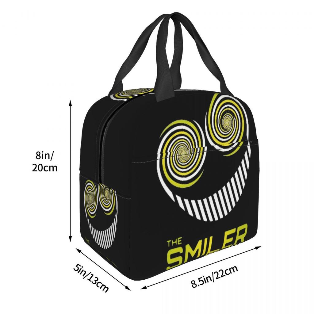 The Smiler Alton Towers Merch UK Borsa Termica Attiva per Pranzo da Donna Ufficio Frigo Contenitore Termico per Cibo Borsa da Pranzo Tote Contenitori