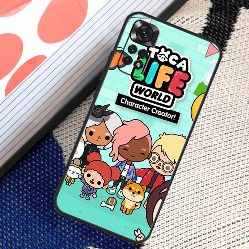 Toca Boca Toca Life World Case For Xiaomi Redmi Note 12 8 9 10 11 Pro 9S 10S 11S 8T Redmi 10 12C 9C 10A 10C Coque