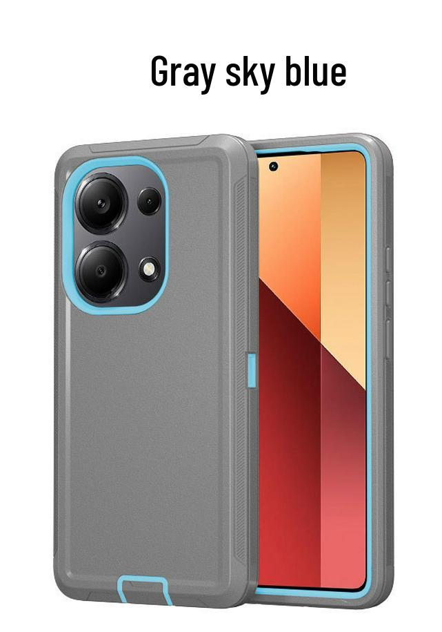 Redmi Note 13 Pro & POCO M6 Pro Anti-Drop Full-Coverage Protective Phone Case