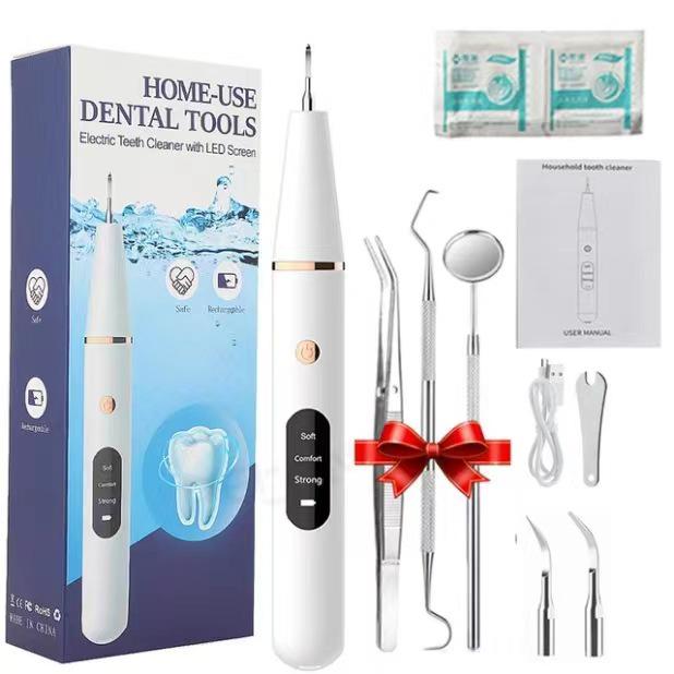 Ultrasonic 6-in-1 Electric Tooth Cleaner & Water Flosser