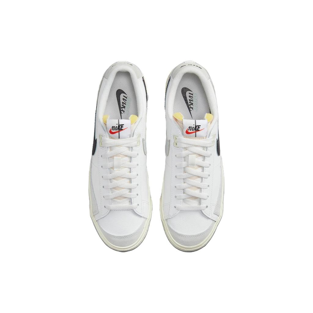 Nike Blazer Low 77 'Summit White Black Light Silver' Men's DZ2544-100