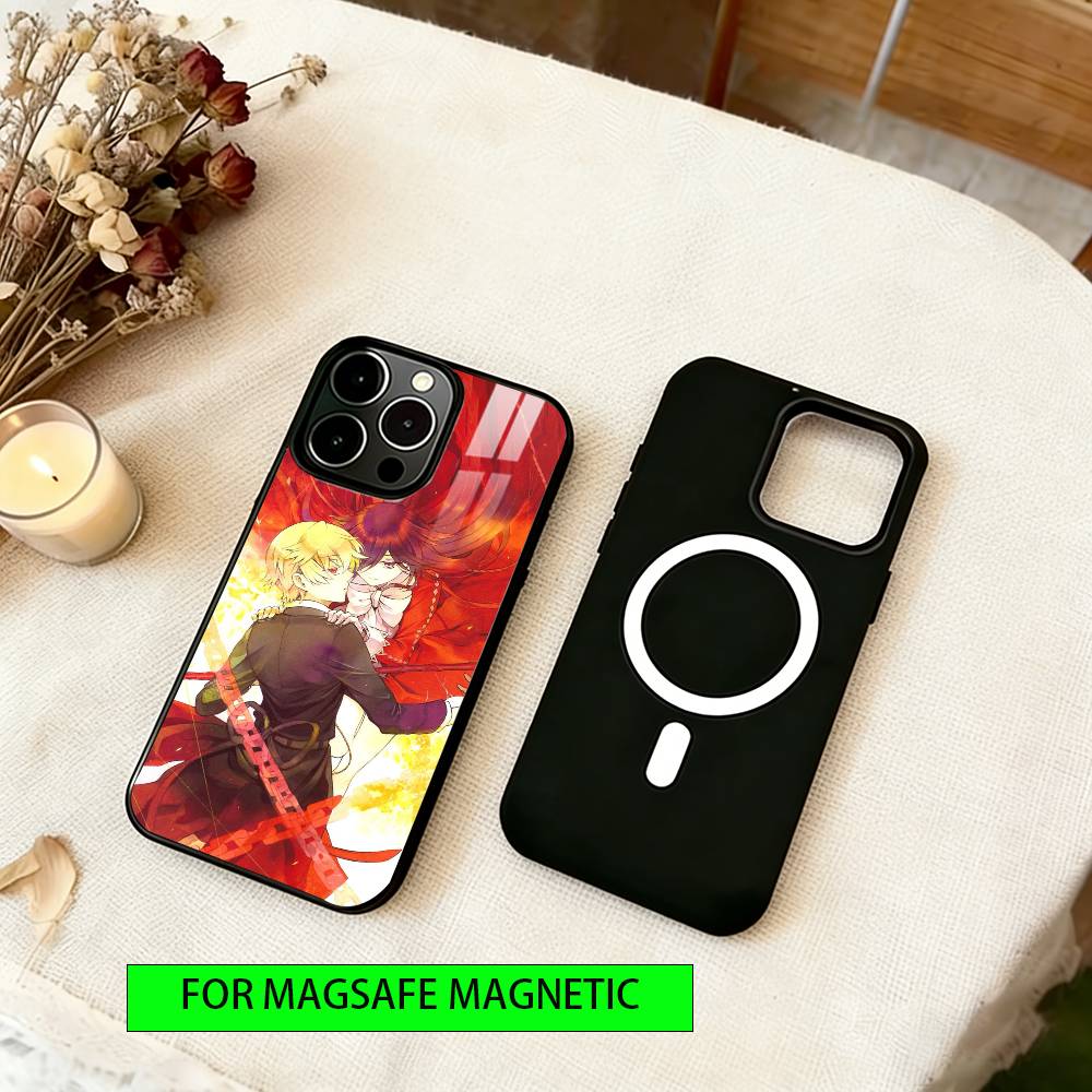 Pandora Hearts Phone Case For iPhone17,16,15,14,13,12,11 Plus,Pro Magnetic with Magsafe Wireless Charging