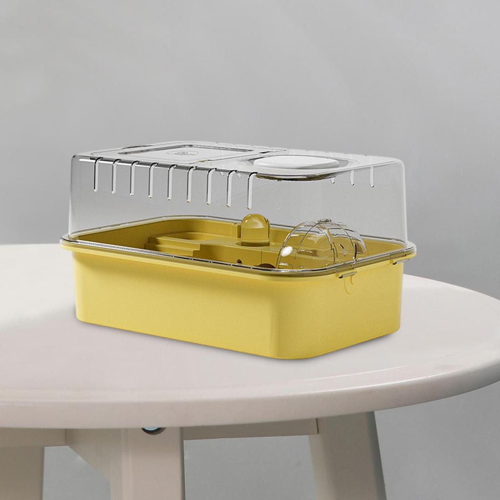 Large Hamster Cage Transparent House for Guinea Pigs Bunny Sugar Glider