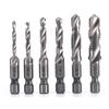 Bit Tap Drill Bits Screw Machine Tap Drill Bit Hex Shank Titanium Plated Shank Tap Drill Bits