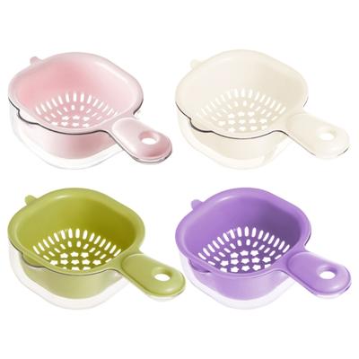 Kitchen Colander Washing Bowl Fruit Drain Basket Fruit Washing Basket Vegetable Washing Tool Kitchen Accessories