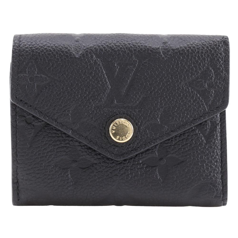LOUIS VUITTON Monogram Unplant Tri-fold wallet M62935 Portefeiulle Zoe Ann Platt Noir Monogram Ann Platt Women Used