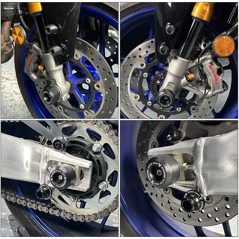 2025 For YAMAHA MT-09 Frame Fairing Crash Guard Wheel Fork Axle Slider MT09 SP 2026 Rear Swingarm Spools Front Fender Protector