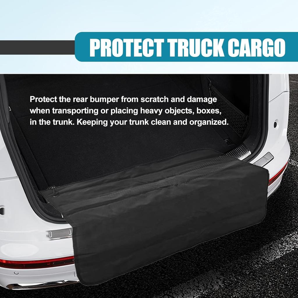 Univerzální Skládací Ochranná Podložka Nárazníku do kufru auta, Chránič Zadního Nárazníku, Podložka do Kufru SUV, Podložka Podlahy, Prevence Poškrábání, 31,4 x 25,2 palce