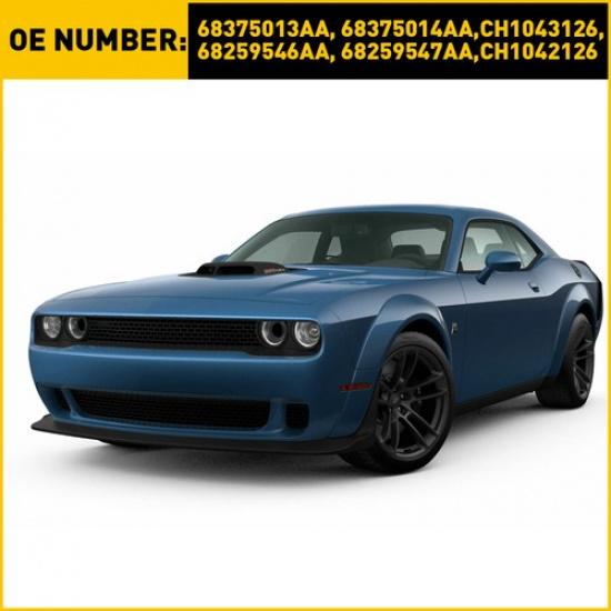 2X Bumper Support Front Drive& Bracket For Passenger Challenger Dodge 2015-