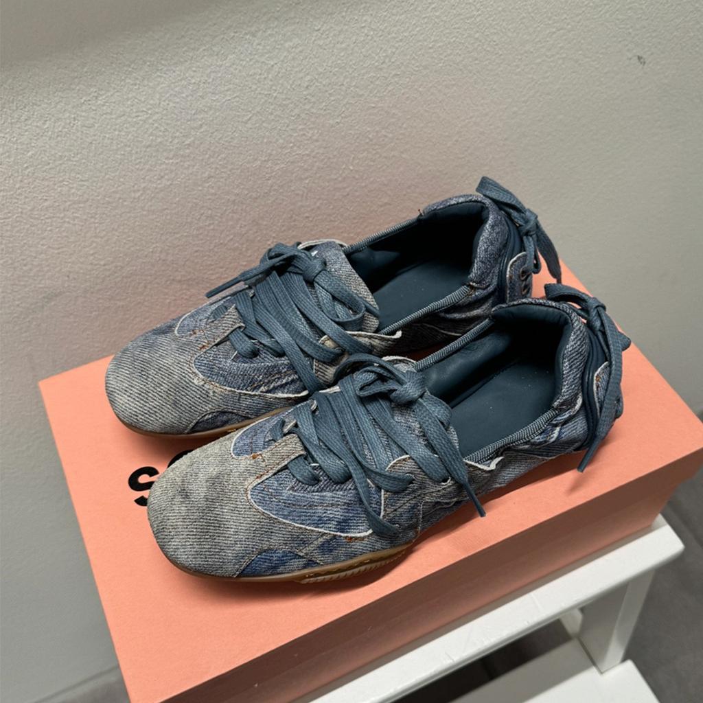 Sheepskin version~ Korean niche ballet shoes strap leather shoes casual flats Mary Jane shoes sneakers single shoes