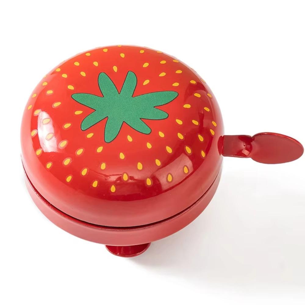 Fruits Design Children s Bike Bell Strawberry Cartoon Bicycle Bell Universal Bicycle Bell  MTB Road Strawberry
