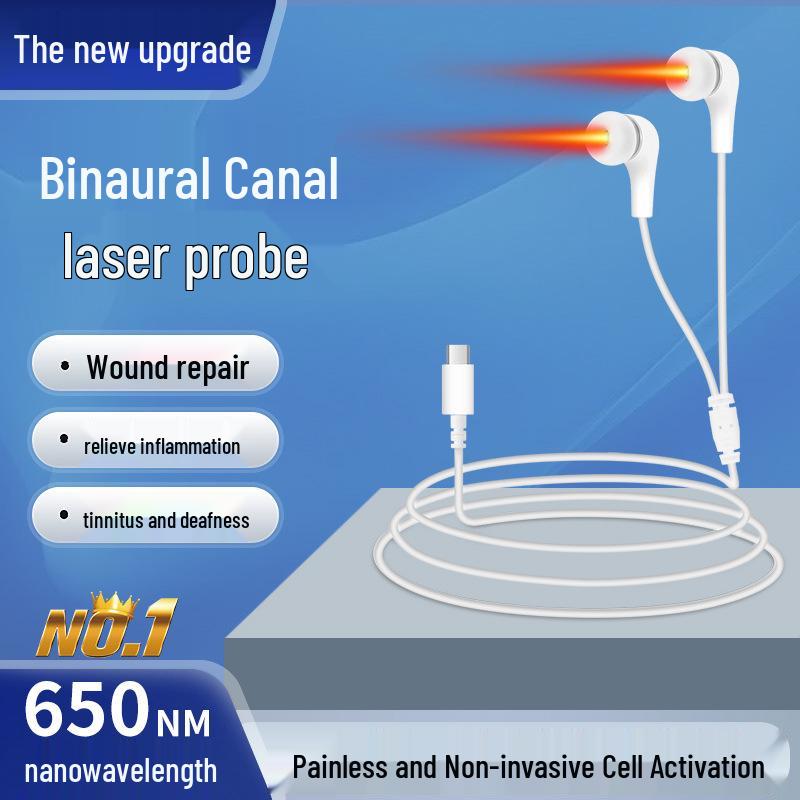 Semiconductor Red Light Laser Device for Rhinitis & Otitis Therapy [Consult for Model]