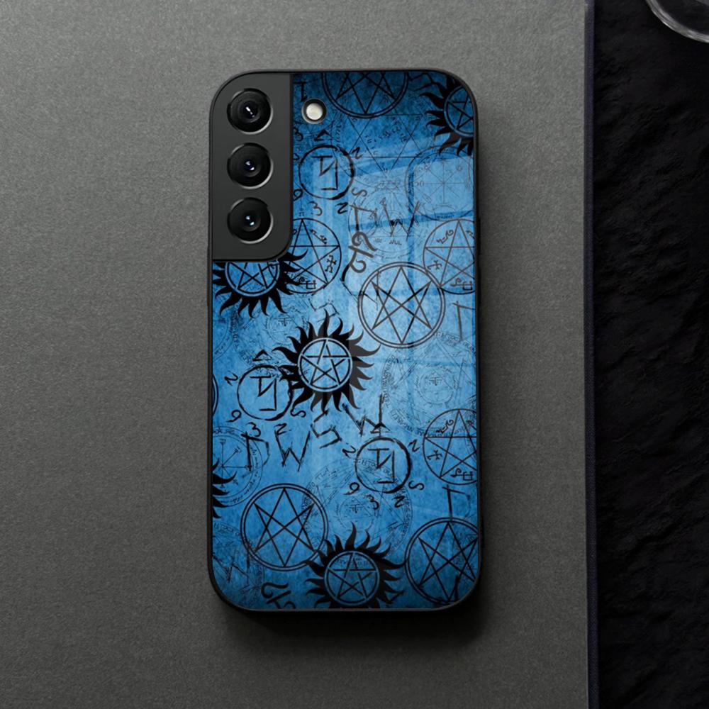 

Supernatural Phone Case Glass For Samsung Galaxy S21 S26 S25 S22 S20 S24 S23 Ultra Fe Plus A16 A34 A54 A24 Coque Galaxy S26 Ultra