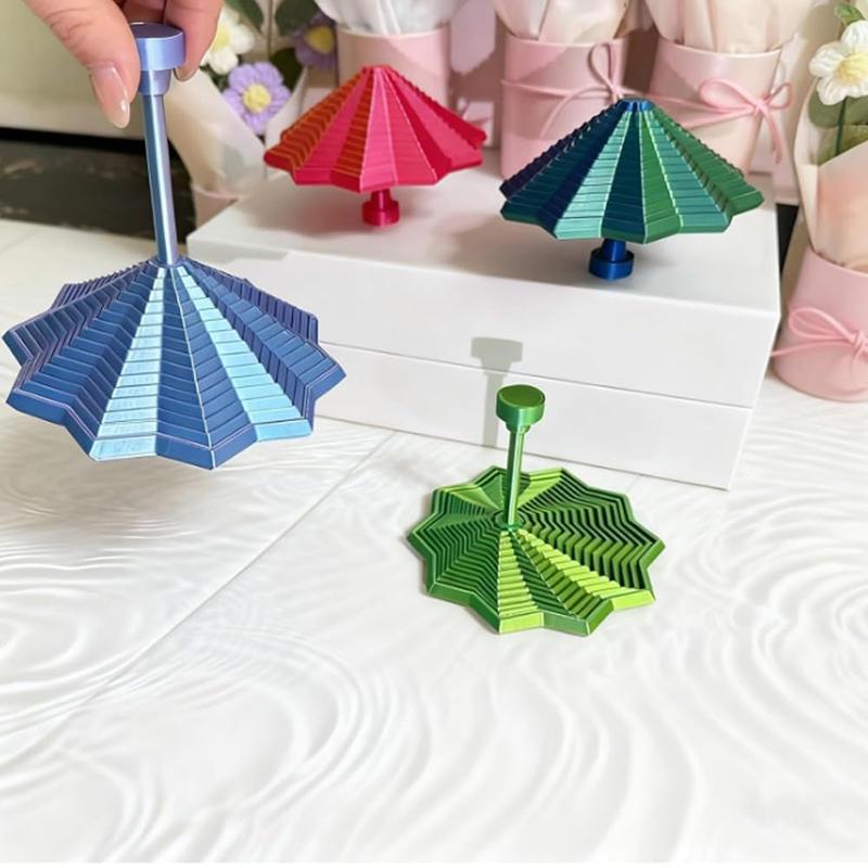 New 3D Printed Expanded Sensory Fidget Star,Expandable 4.33Inch Fractal Fidget Toys Octagonal With Detachable Handle