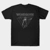 Men Black Print T-shirt Stewart Wondrous No-Cut Transfer Paper Print Cotton Tshirt