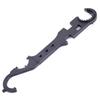 Anti Slip Handle Spanner Wrench Tool, Outer For Floor Pipes Fitting, Cars High Carbon Steel Tactical Steel Wrench