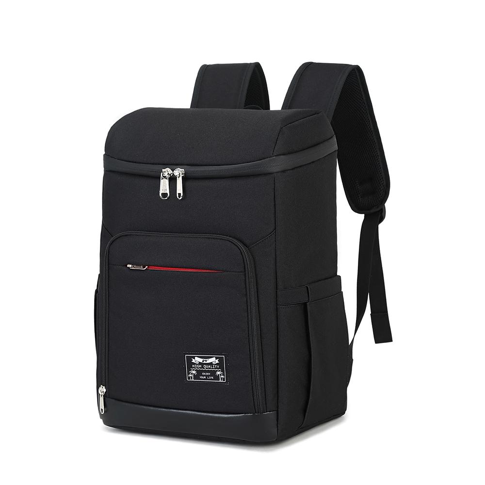 Custom Logo Waterproof Lunch Bags Men Women BagInsulated Cooler Backpack Leakproof Soft Cooler Bag Lightweight Backpack Cooler чёрный