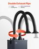 Solder Fume Extractor 275W Brushless Smoke Absorber with 4-Stage Filters