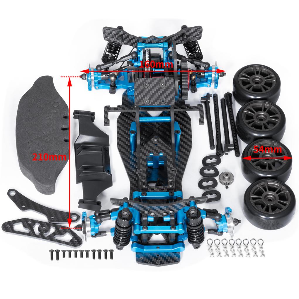 1/10 Sakura D5 Frame Carbon frame 160mm Short-distance/187mm distance  Sakura D5 Car Frame RC Replacement Upgrade Part