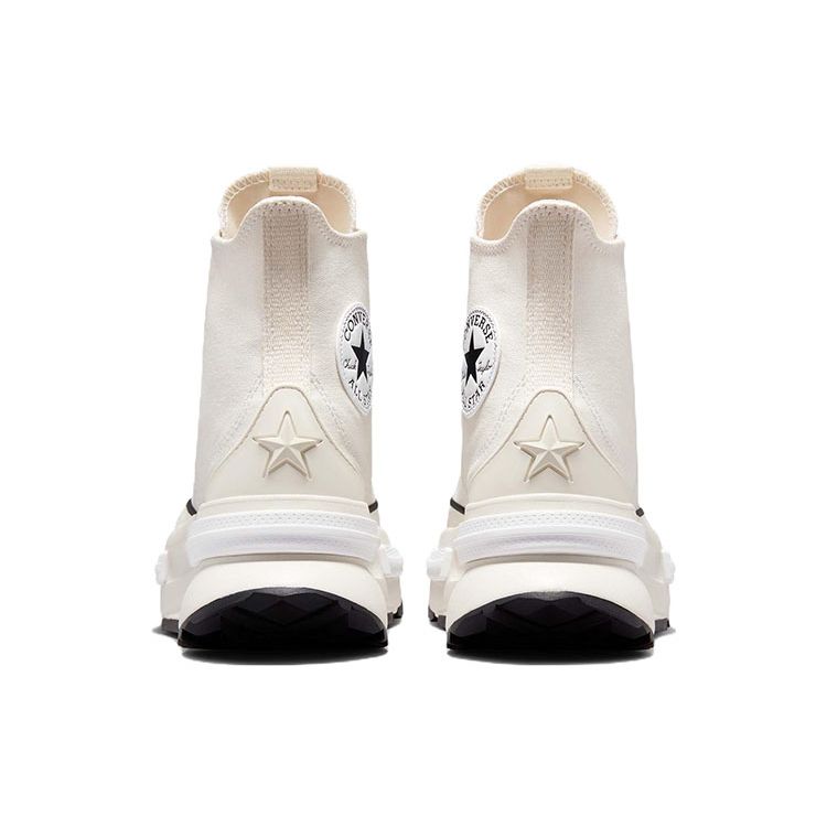 Converse Run Star Legacy CX High Egret Unisex Sneakers Cream Black White A00868C