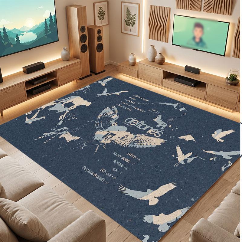 Deftones Rug Soft Thick Non Slip Floor Carpet for Bedroom Living Room Home Decor