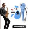10Pcs Saxophone Cleaning Kit Thumb Rest Cushion Clarinet Cleaning Kit for Various Saxophones and Woodwind Instrument