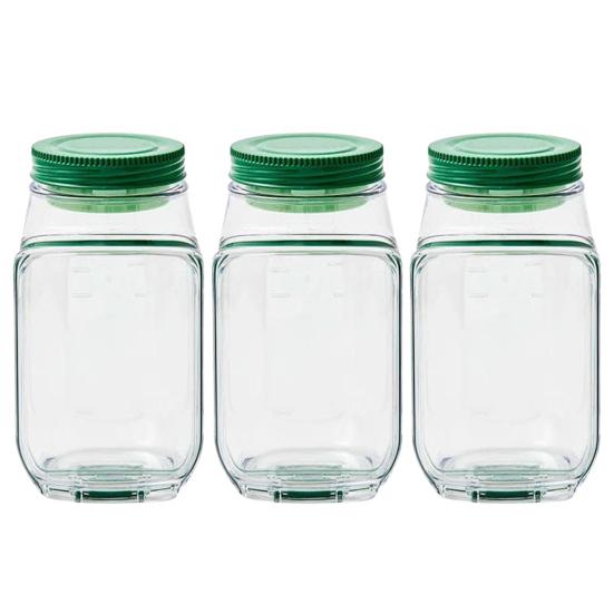Salad Jar with Side Door Opening Integrated Seasoning Bowl Large