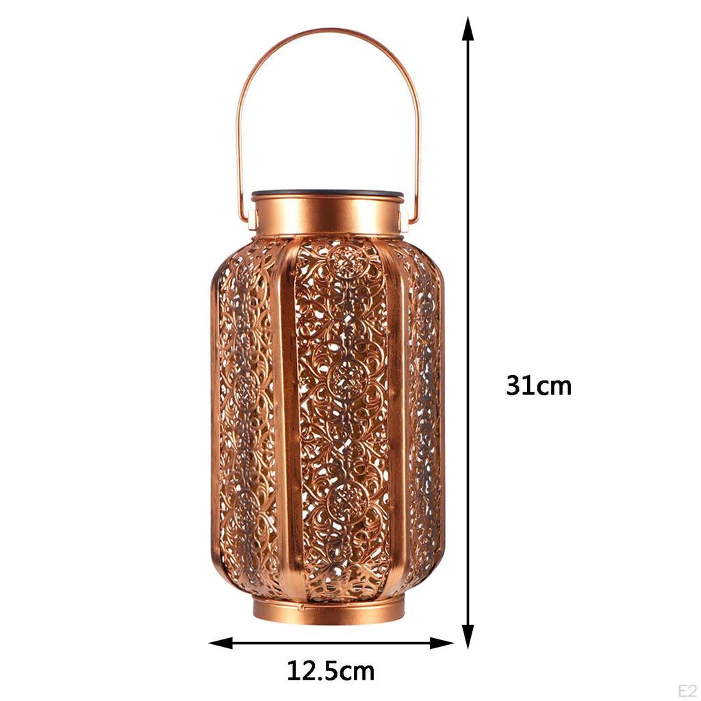 Hanging Garden Solar Lantern for Outdoor Use