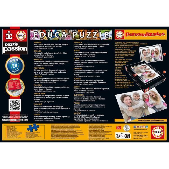 Puzzle 1500 pièces - déjeuner à new york - educa - scène de vie - adulte - multicolore
