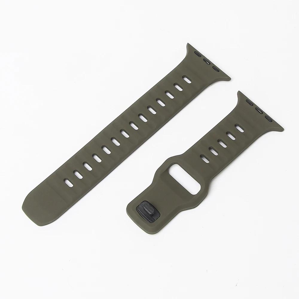 TPU Case+Silicone Strap for Apple Watch Band Ultra 49mm Sport Band for Iwatch Series10 9 8 7 6 SE 5 4 46mm 45mm 44mm 41 40 42mm