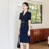 Women's Double-Breasted Blazer Dress