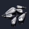 Fishing Sinker Weight Kit Bass Casting Split Shot Sinker Bullet Worm Weight Egg Sinker Water Drop Shaped Weight Tackle