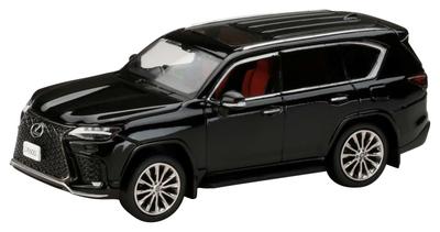 LEXUS LX600 F Sport Preto 1/64