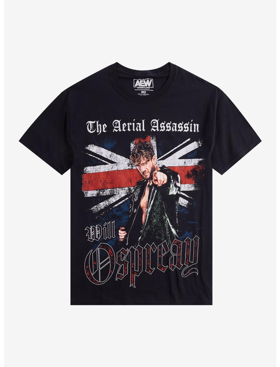 Pro Wrestling Inspired Aerial Assassin Graphic T-Shirt | Unisex Fan Tee XXL