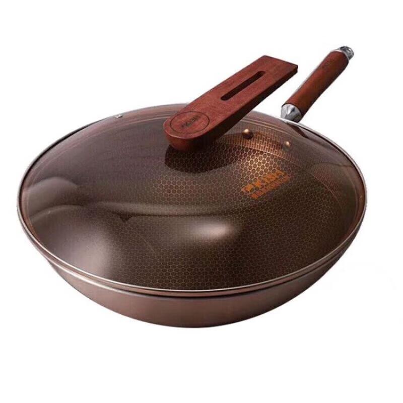 Kangbahe 32cm Non-stick Honeycomb Wok